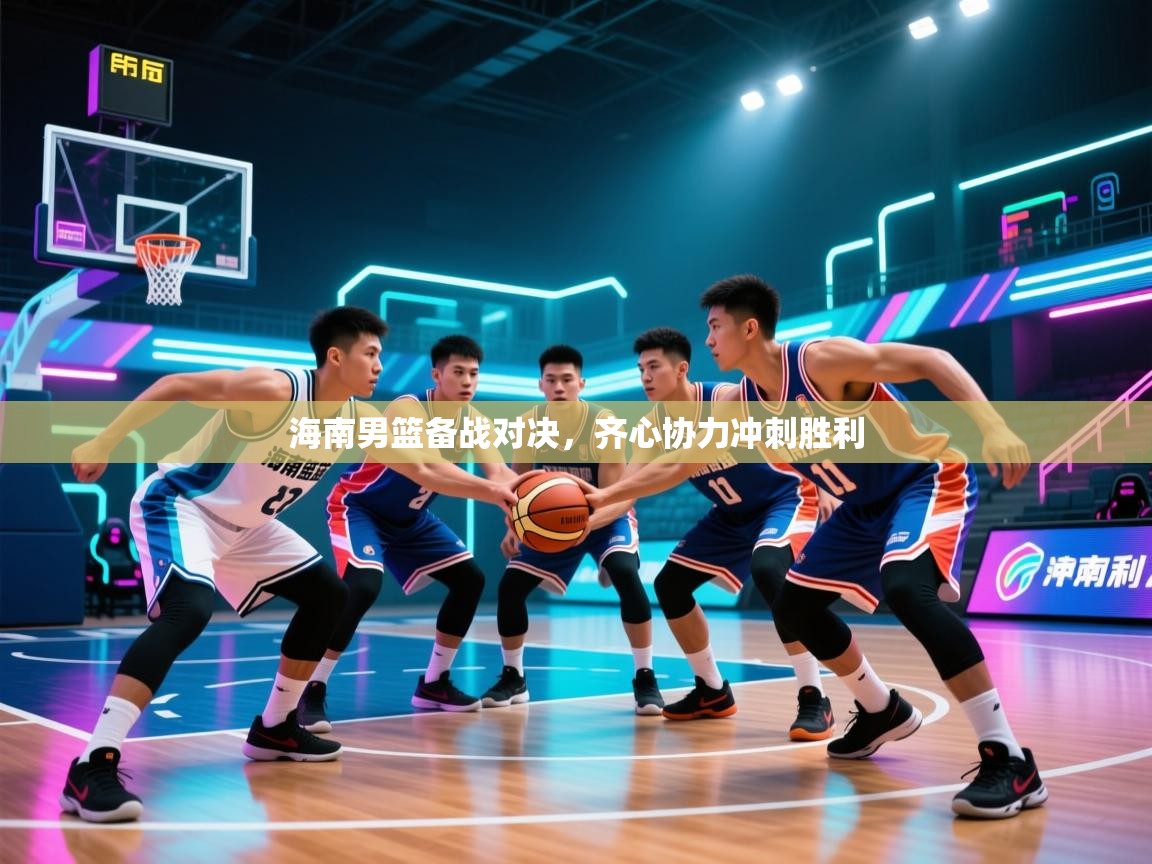 海南男篮备战对决，齐心协力冲刺胜利